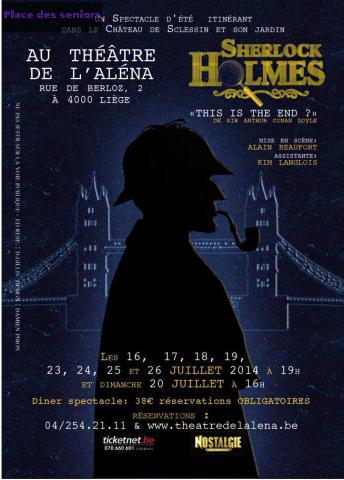 Sherlock Holmes " This is the end? " à Liège