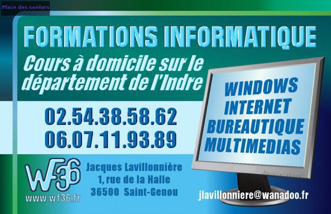 Initiation et formation informatique à Saint-genou