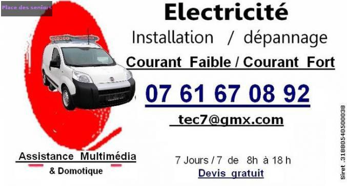 Électricien. ( tout travaux  basse et tb tension ) à Floirac