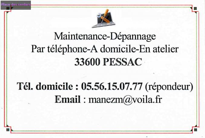 ASSISTANCE INFORMATIQUE à Pessac