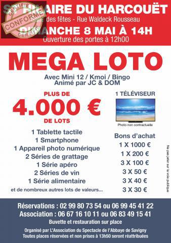 Méga loto à Savigny le vieux