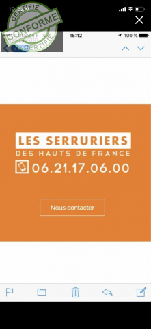 Serrurier/ Vitrier à Lille