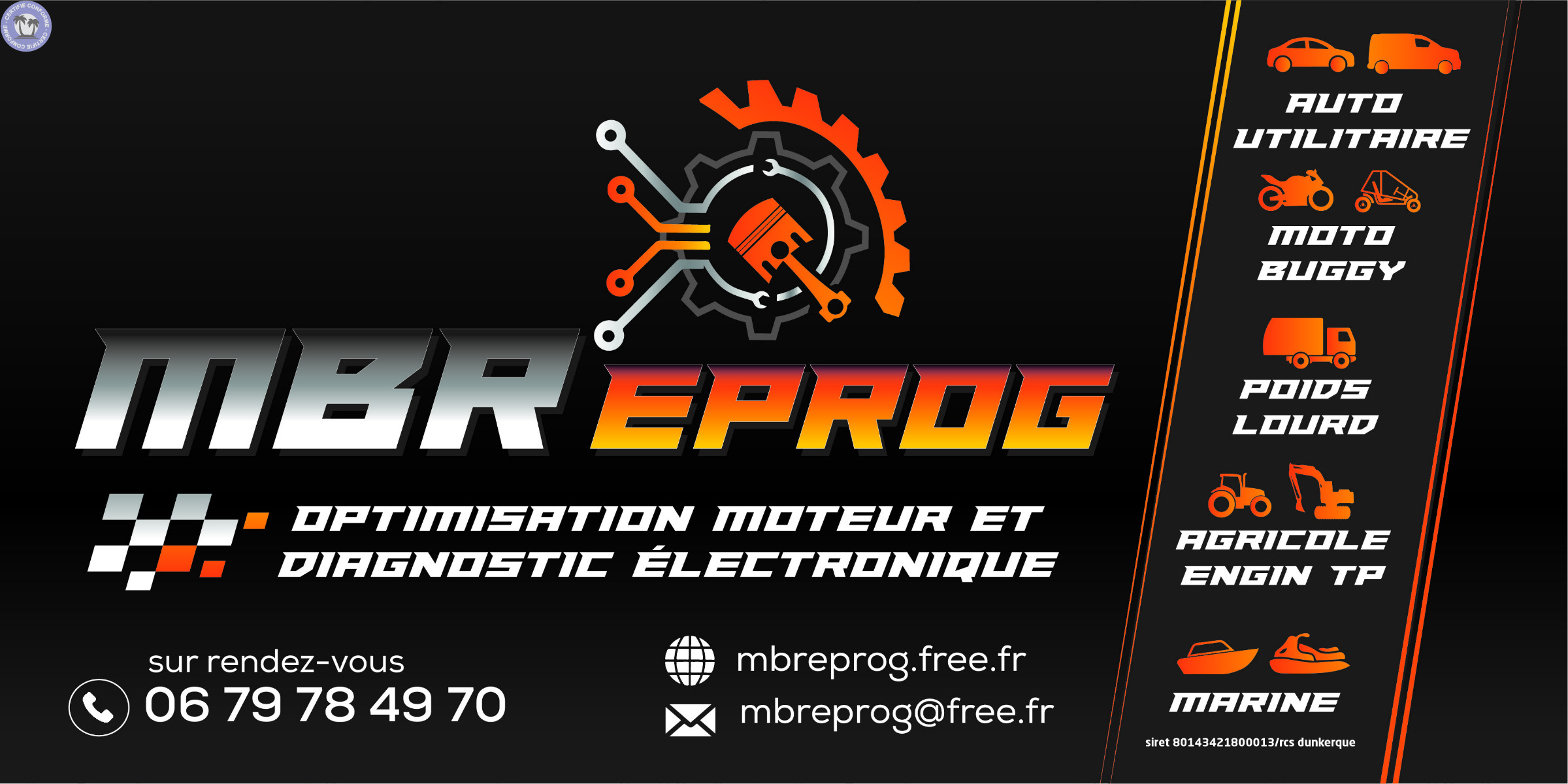 PROGRAMMATION MOTEUR CAMPING CAR à Esquelbecq